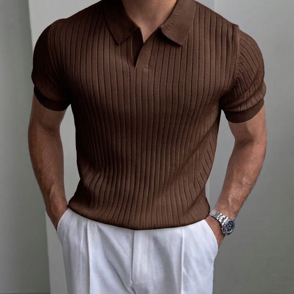 LUSSO - Classic Knit Polo