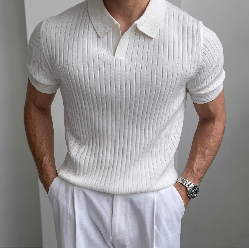 LUSSO - Classic Knit Polo